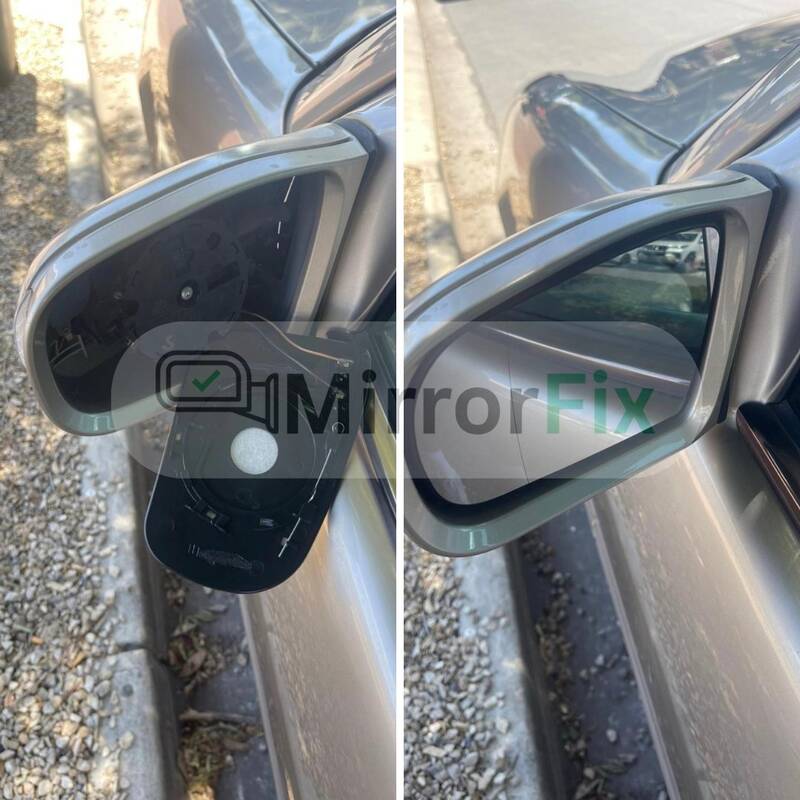 Broken mirror glass Adelaide repair